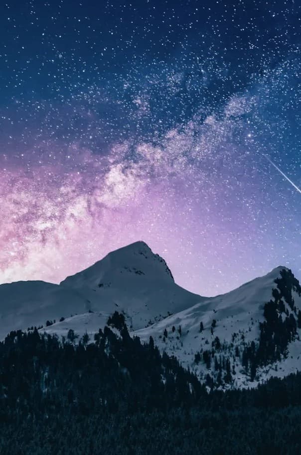Photo tidy reviewing a night-sky photo
